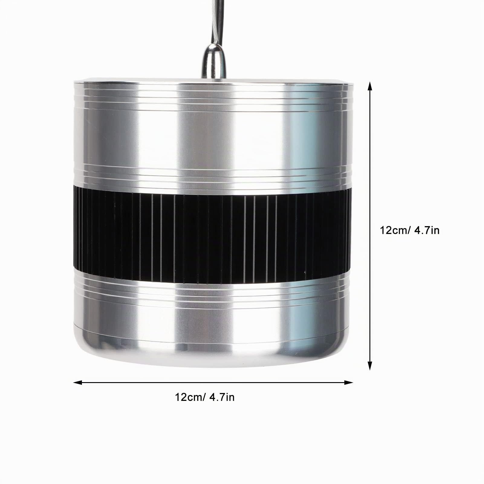 flexman Lampe suspendue pour aquarium, lumière LED COB haute luminosité à spectre complet pour éclairage d'aquarium à spectre complet COB