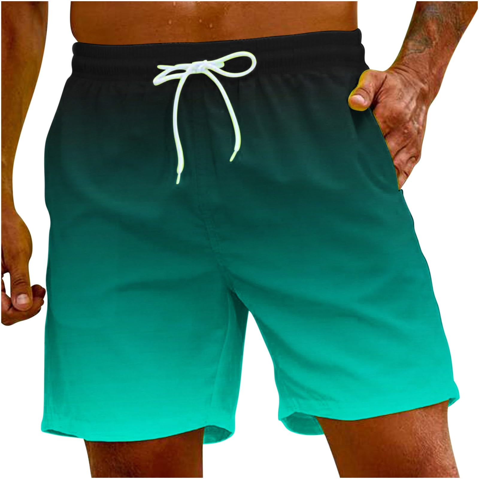 Short à Manches Courtes Pour Homme - Printemps/Été - Respirant Et Confortable | Matière Polyester-élasthanne | Taille Ajustée - 6
