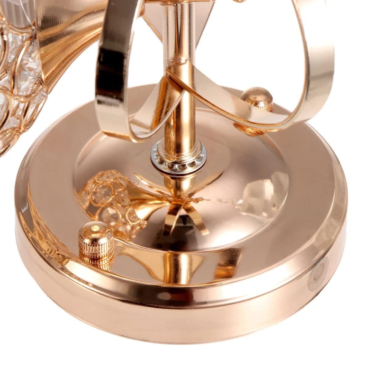 Luxury Crystal Ball Wall Light - Golden Frame -3