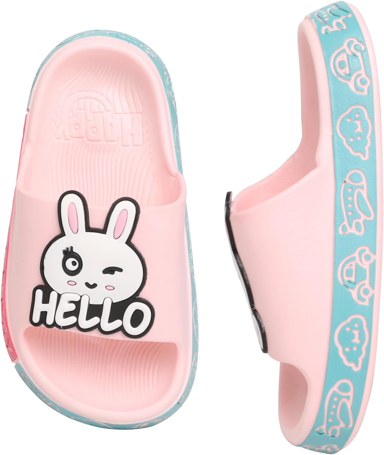 Toddler Cloud Slides - Quick Dry Comfort