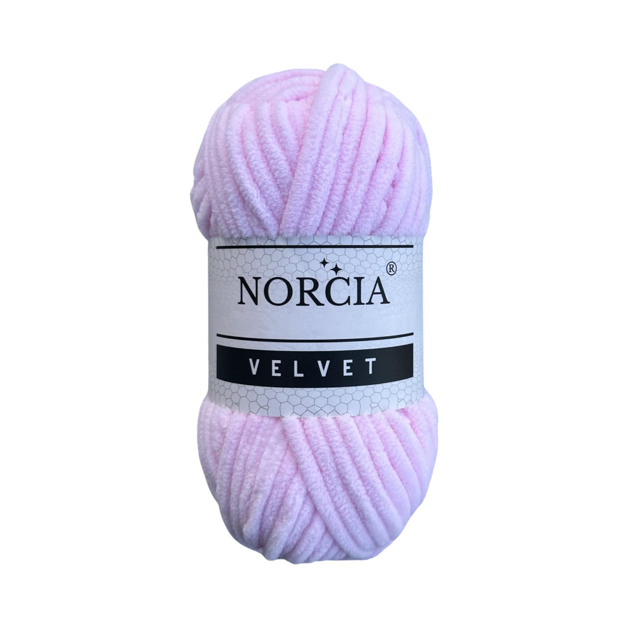 Soft Velvet Yarn Chenille Yarn for Crocheting Super Bulky 100g (74.3 yds) Baby Blanket Yarn for Knitting Amigurumi Yarn Fancy Yarn for Crochet Weaving Craft (Baby Pink, 1 Skein)