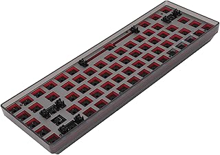 キーボードキットスイッチ潤滑キット65%キーボードDIYキーボードカスタムPCBキット、DIYメカニカルキーボードキット68キー2.4Gワイヤレス65パーセントレイアウトスイッチホットスワップカスタムゲーミングキーボード