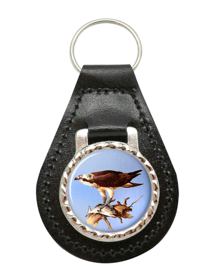 Giftshop UK Osprey Leather Key Fob