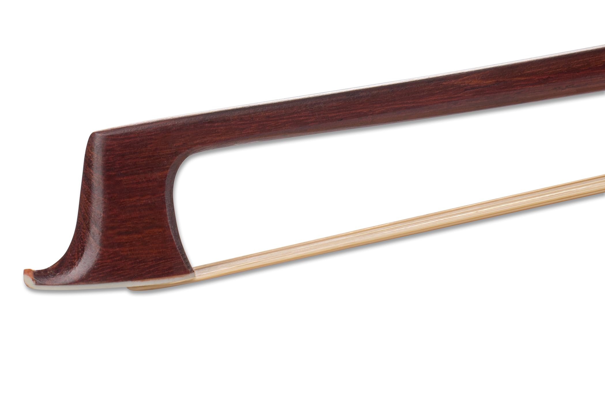 GEWA Pure Viola Bow 3/4 - Natural Hair - Round Stick - Hardwood Frog, brown - Image 3