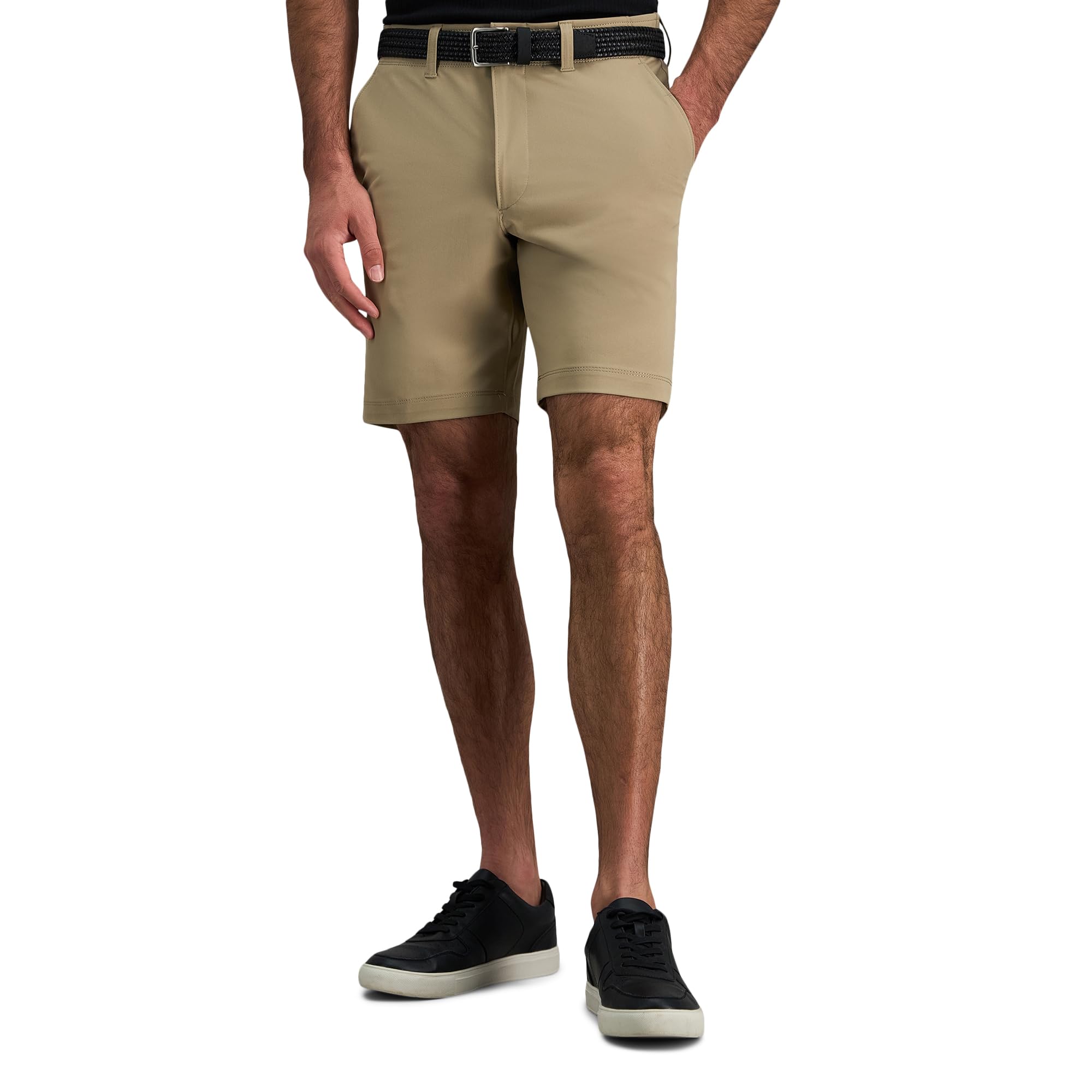 Haggar Mens Sport Travel Performance Short - 9 Inch Inseam