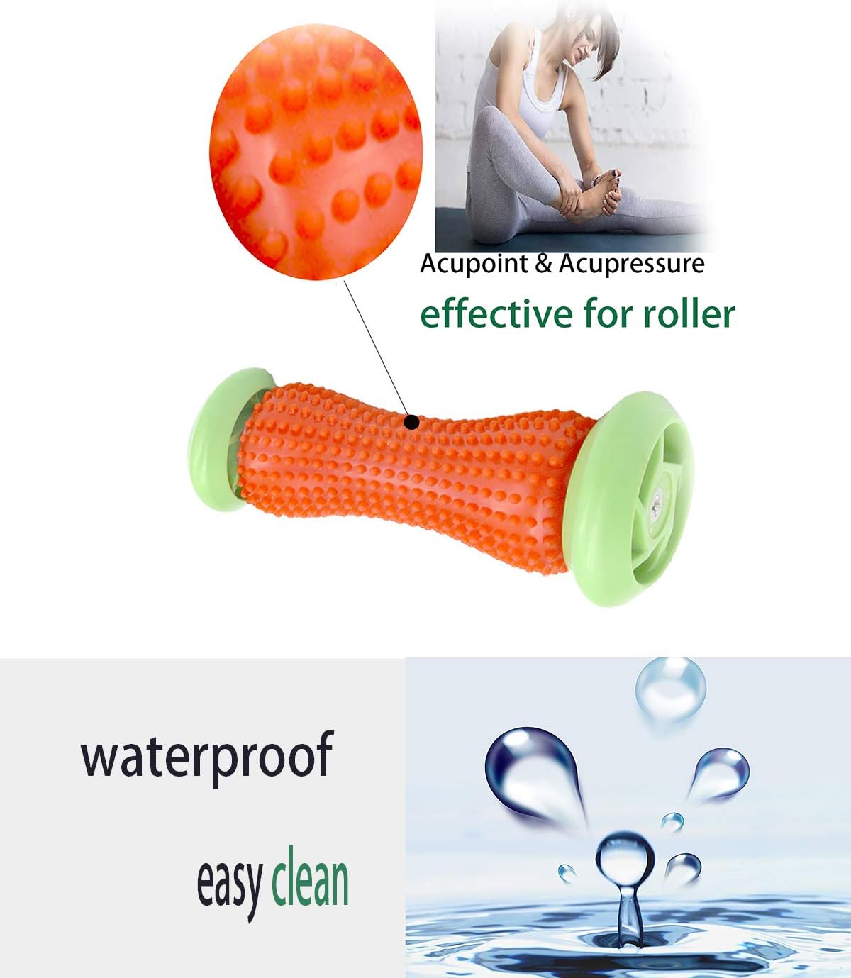 ChiFIT Reflexology Foot Massager Tool, Plantar Fasciitis Relieve Diabetic Neuropathy ,Acupressure Trigger Point Therapy , Heel Arch Arthritis : Health & Household