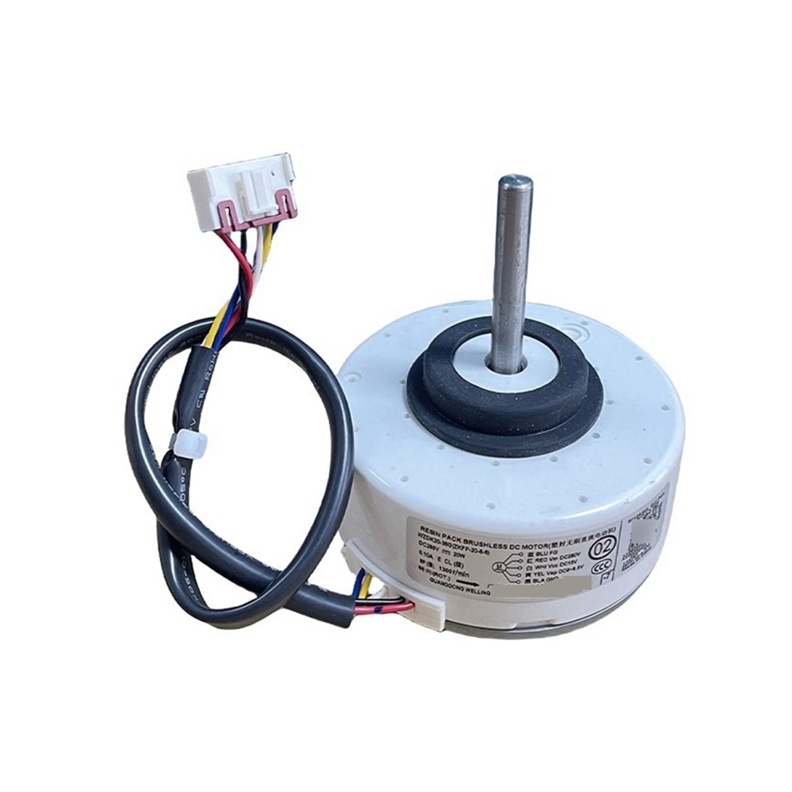 Silnik klimatyzacji Y21A wewnętrzny silnik klimatyzatora WZDK20-38G (ZKFP-20-8-6), bezszczotkowy silnik wentylatora DC, 20 W