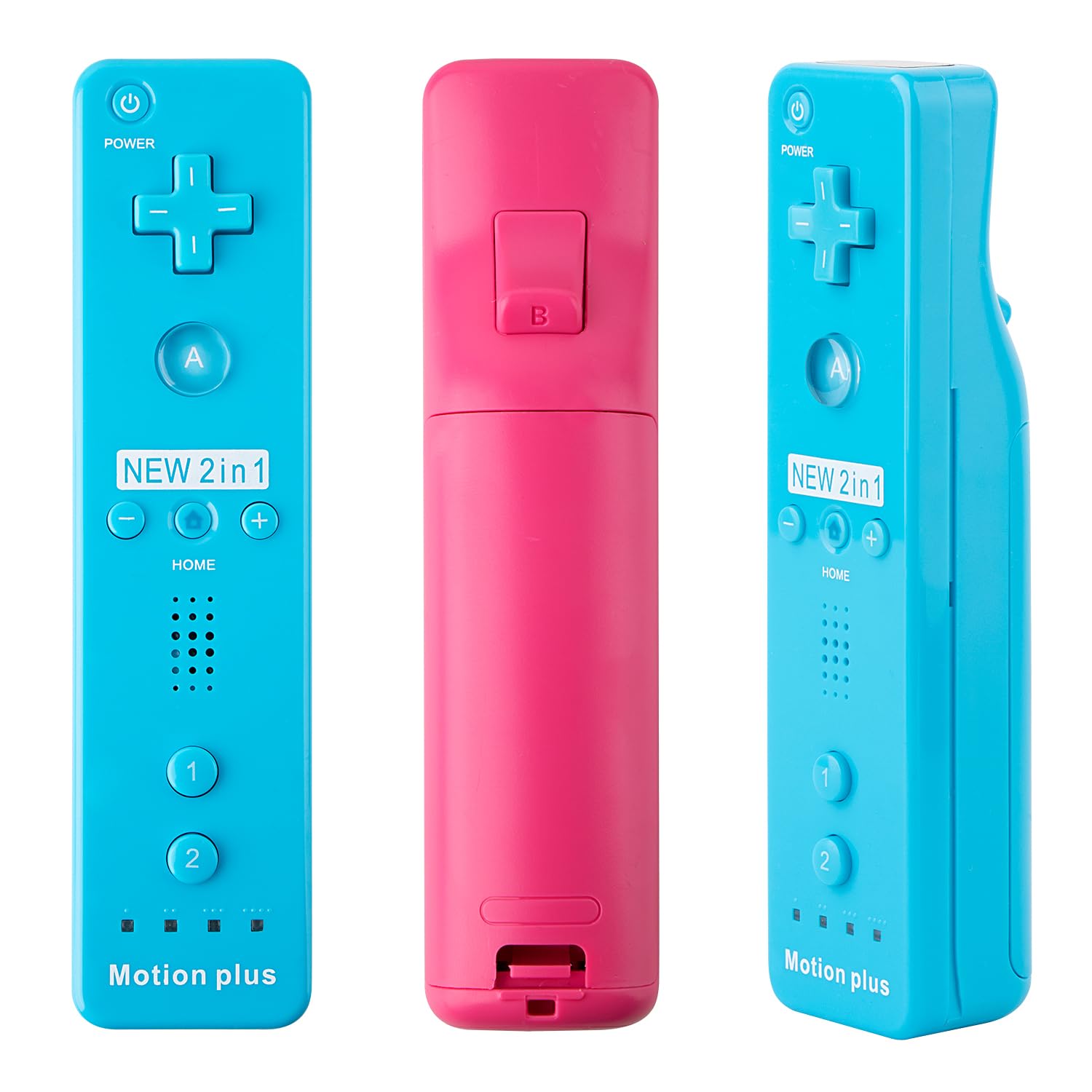 Amazon.com: NC Motion Plus Controllers 2Pcs With Nunchakus