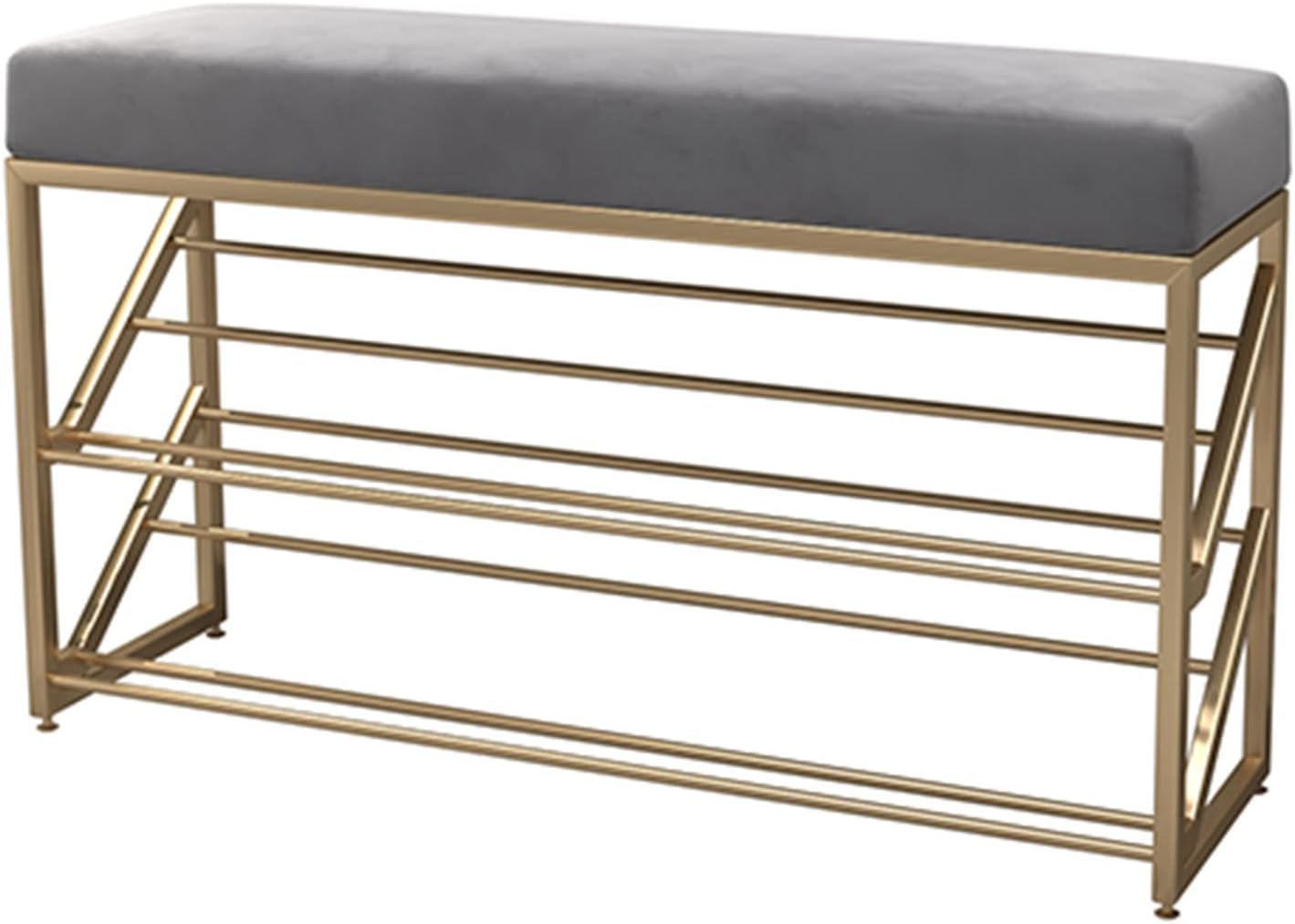 Banc de rangement rembourré pour en finir avec le désordre dans l'entrée