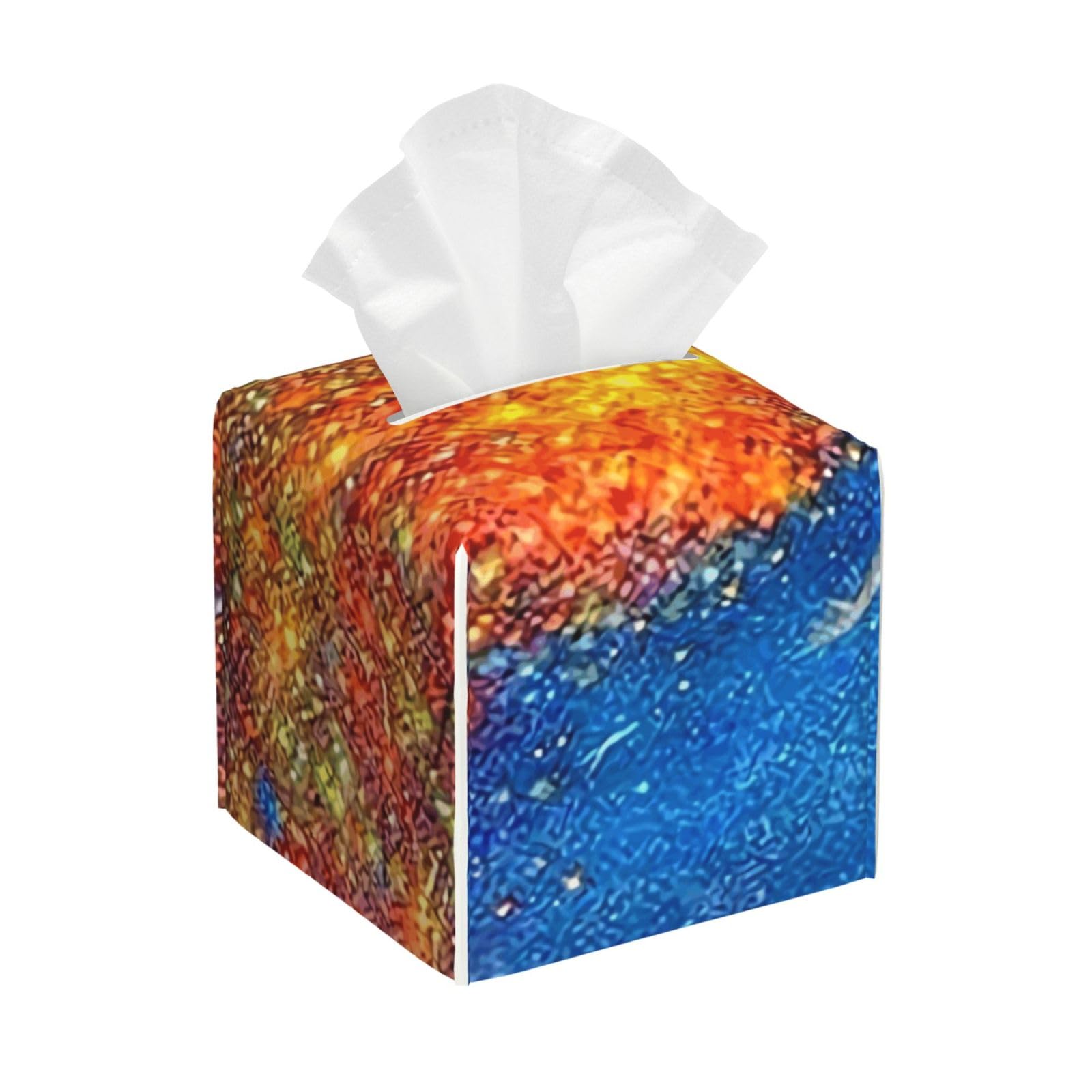 Dancer2 PVC Cube Tissue Pack for Home Office Bathroom Use