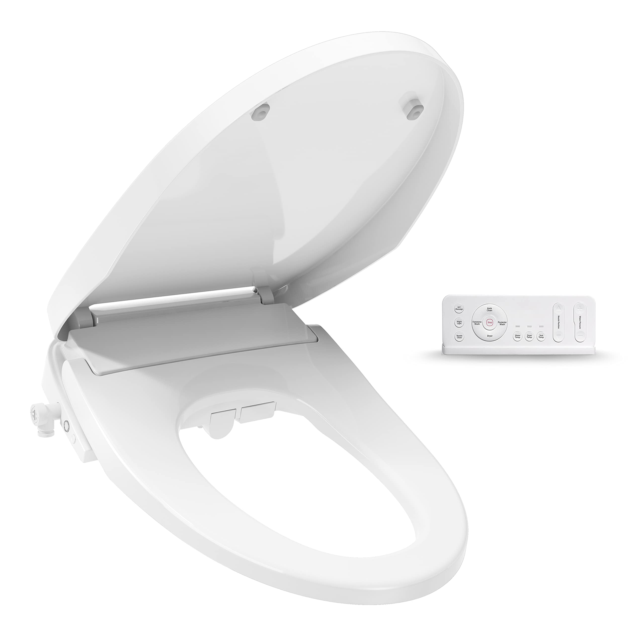 Buy AMASHEN Electronic Bidet Toilet Seat Elongated Warm Air Dryer