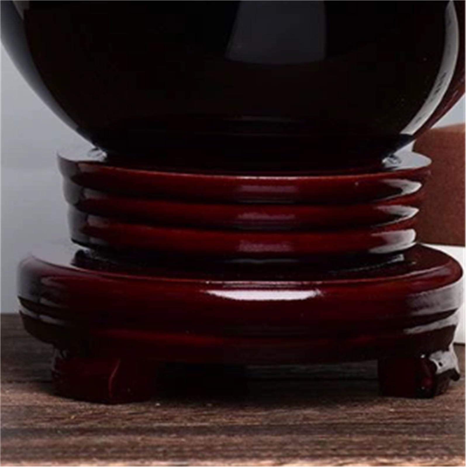 Kryształowa Kula Naturalny Obsydian Kula Do Masażu Obsydianowa Feng Shui Akcesoria Dekoracji Domu Dekoracja Biurka(11cm)