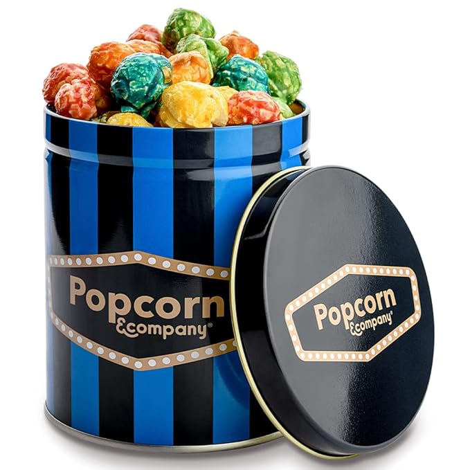 Popcorn & Company Confetti Popcorn Regular Tin 130 g Amazon.in