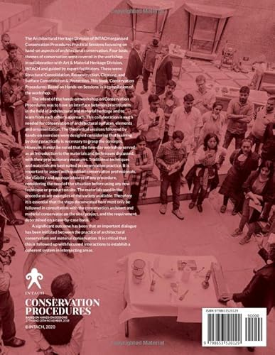 Conservation Procedures: Based On Hands-On Sessions