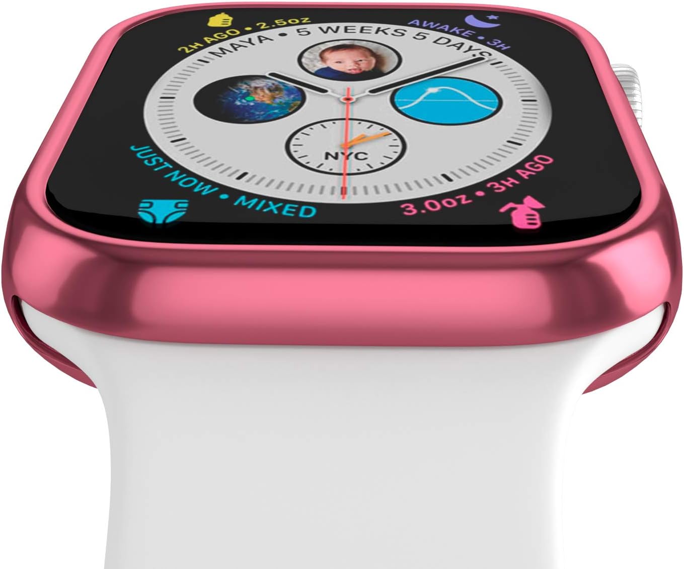 Apple Watch Series 6/SE/5/4対応バンパーケース - [44mm]|薄型、軽量バンパーケース、衝撃吸収ケース