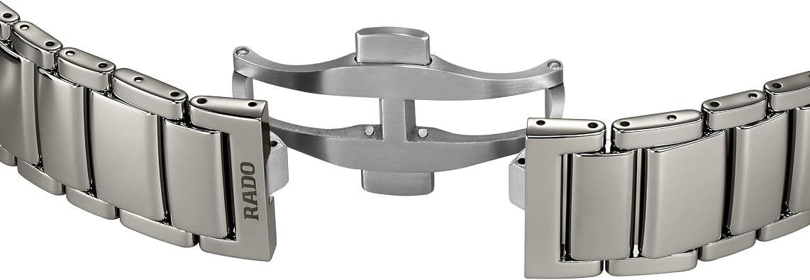 Rado - True Square - Unisex Automatic Swiss Watch - 38mm Square Black Yellow Dial - Black High-Tech Ceramic Bracelet - R27086712