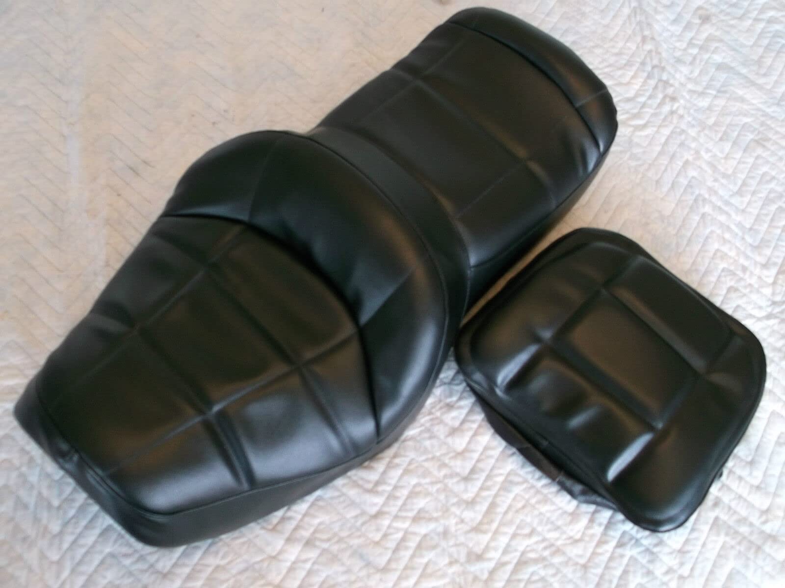 Tight Fit Seats Motorcycle Seat Cover For Honda GL1000 Goldwing – Black, 69cm Long, With Strap