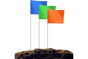 Zozen Sprinkler Flags 25 Pack