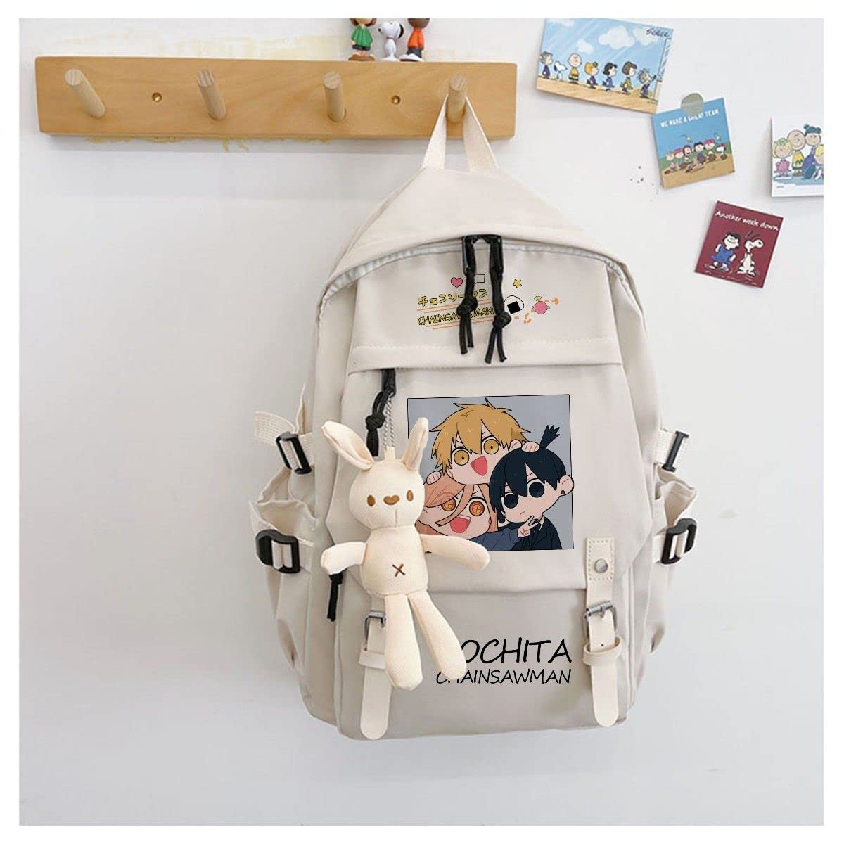 Amazon.co.jp: チェンソーマン リュック バックパック ポチタ パワー