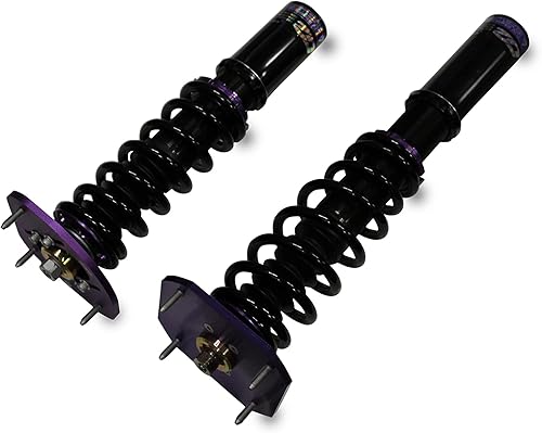 Miniatura 88 de D2 Racing RS Coilovers 36 MANERAS ajustables para 1993-2002 Nissan Marzo
