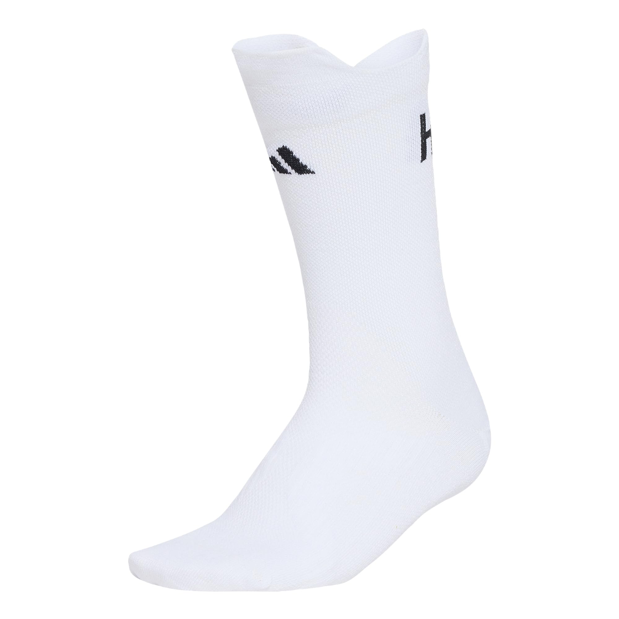 adidas Unisex Running Hi5 Crew Sock Socks, white/black, S