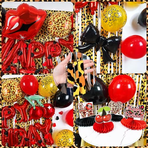 Image of Cheetah Print Birthday Decorations Leopard Party Decorations