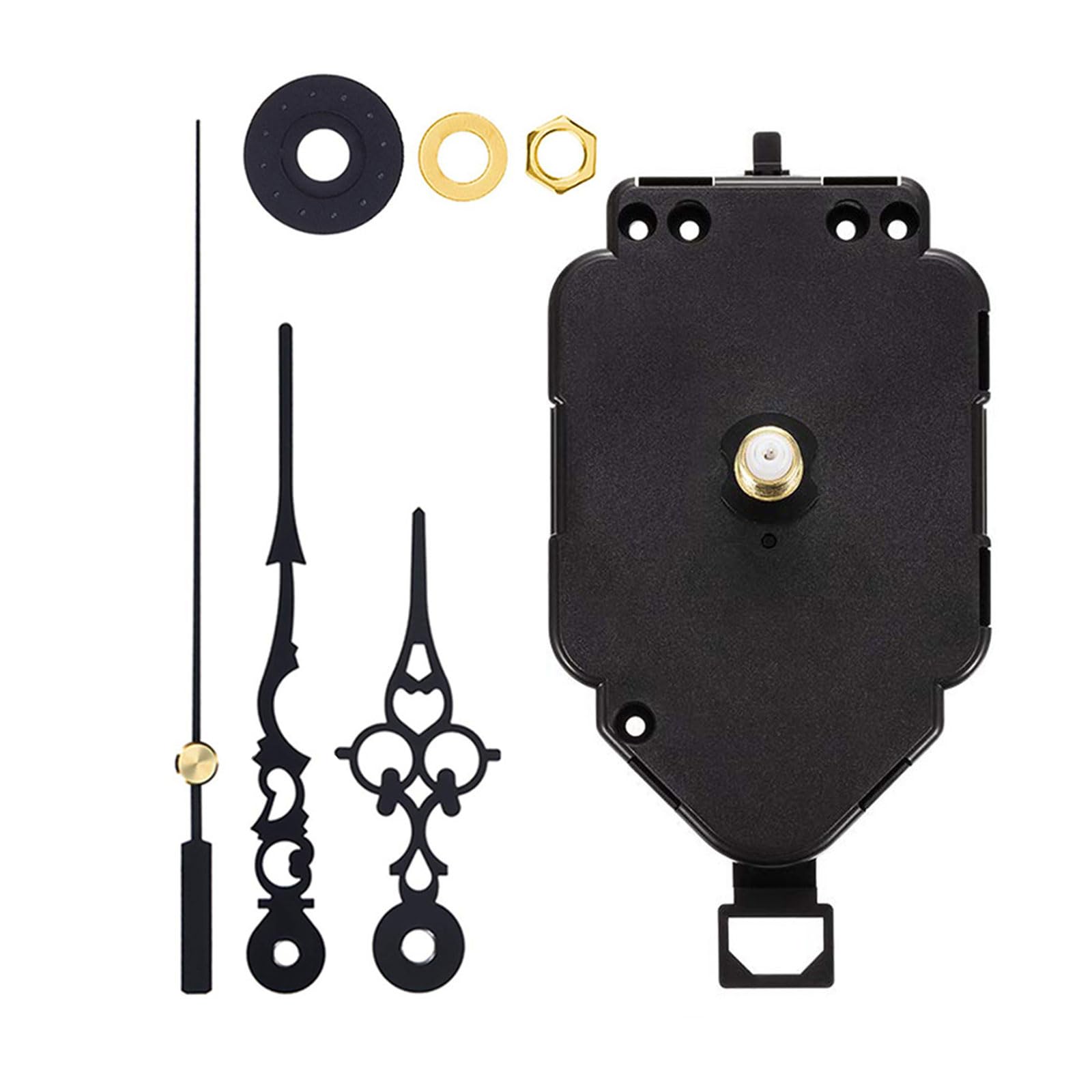 Bottone Pendulums Clock Motor Kits with Different Hand Styles for Wall Clock Creation or Repair Parts Movement Mechanism Pendulums Movement
