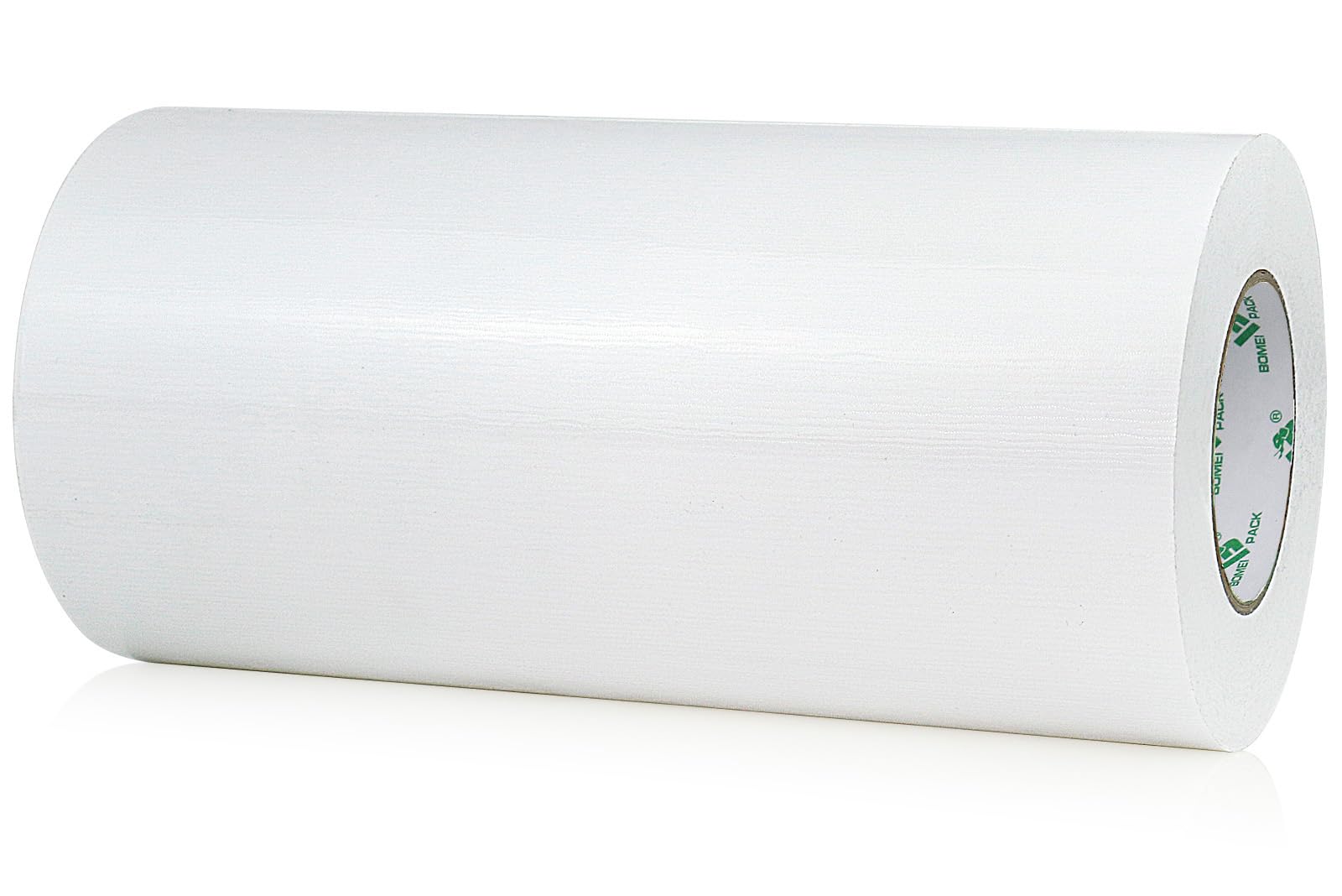 BOMEI PACK Cinta adhesiva de tela blanca de 300 mm x 50 m, reforzada, resistente al agua, cinta adhesiva resistente para fijar reparaciones, manualidades, etiquetado, cajas de sellado para trabajos en