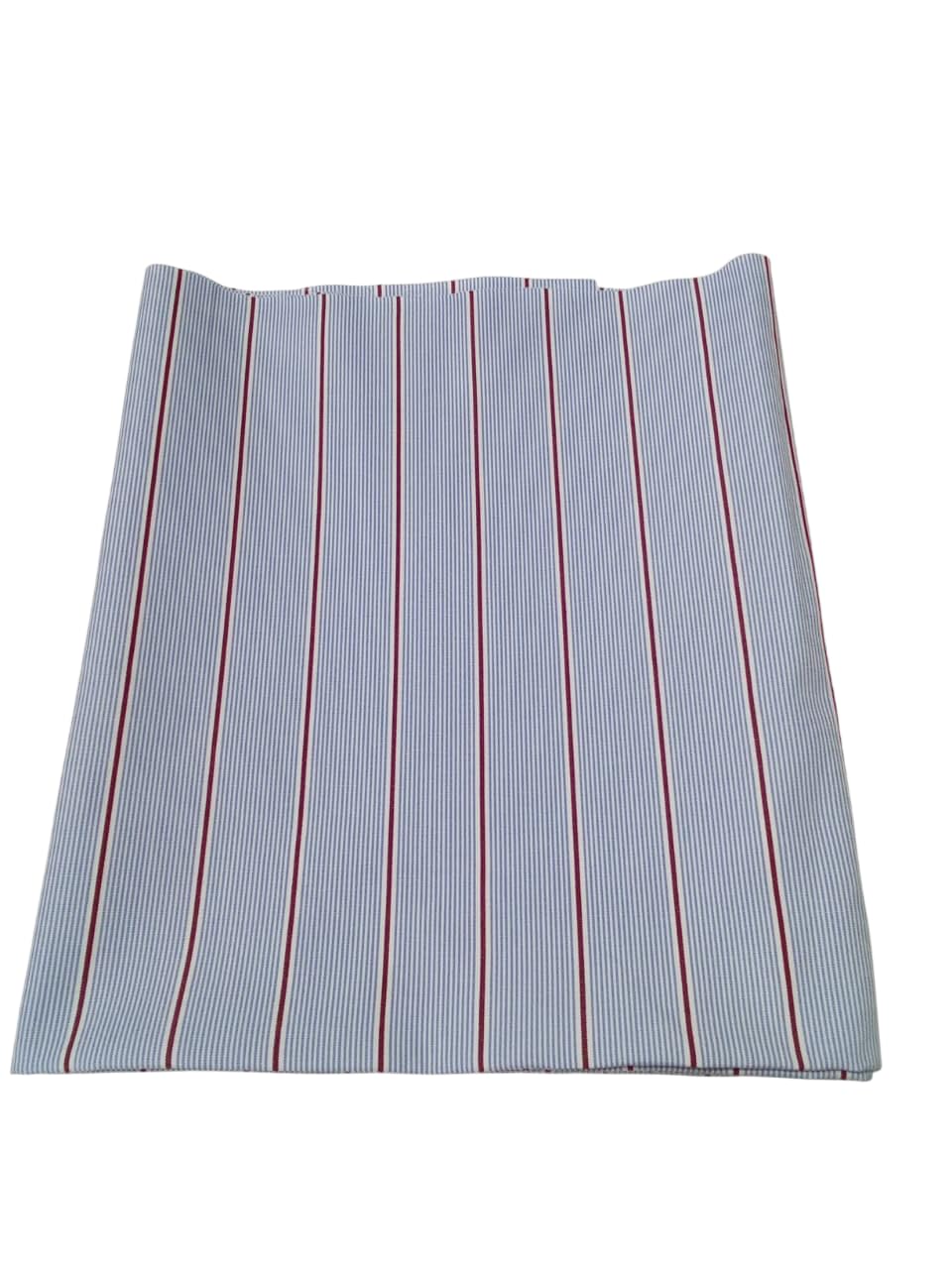 342-Polytech Textiles Pure Cotton Unstitched Shirting Fabric, Royal Blue Stripe, 1.6 Metres, Regular Fit, Vintage Style, for Casual and Formal Wear-image-21
