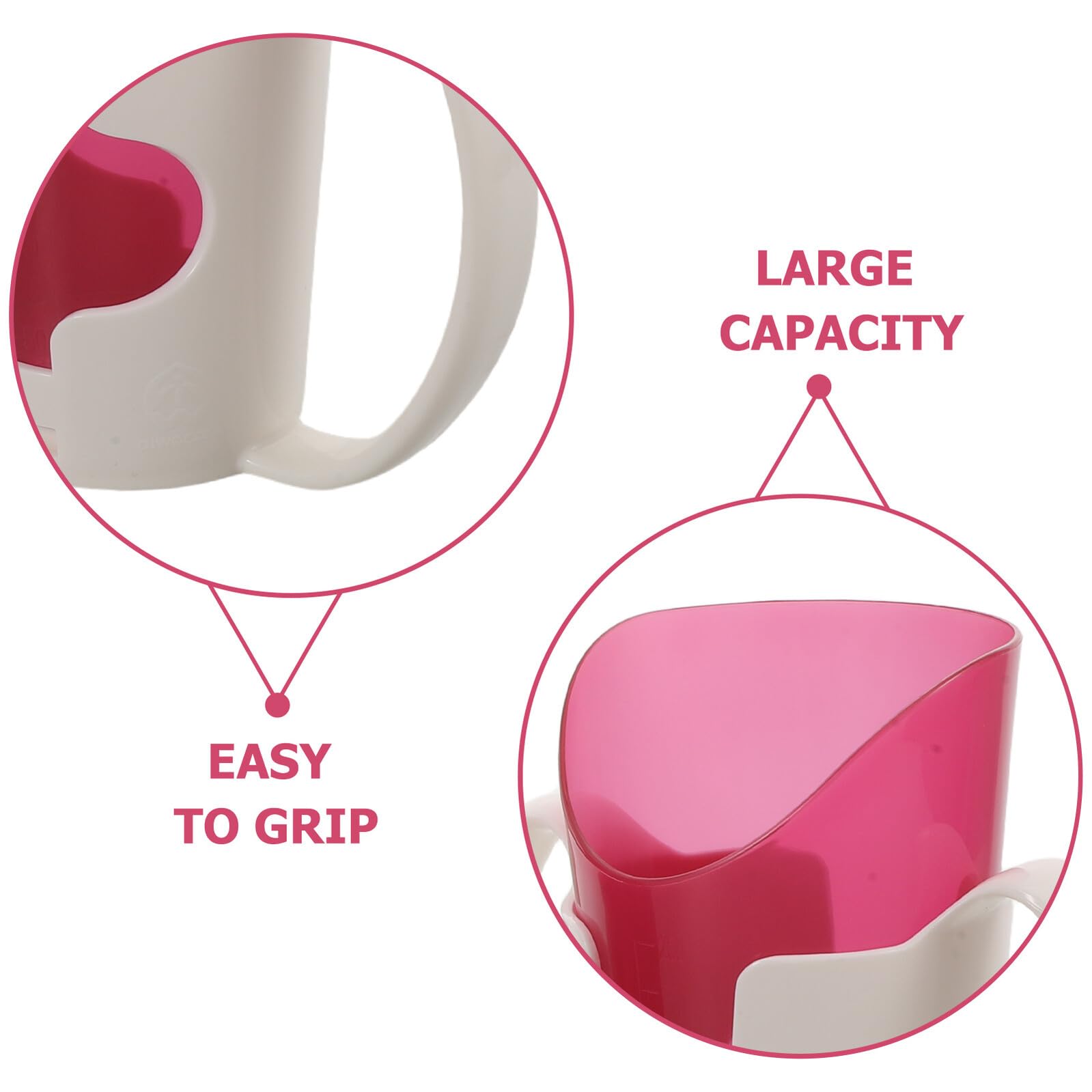 Tazza Anti-Rovesciamento Beccuccio 250 Ml per Anziani e Disabili Set 2 Pezzi Ergonomico per Assistenza a Letto Bicchiere per Bere Sicuro e Facile da Pulire
