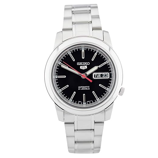 SEIKO 5 Automatic Black Dial Men's Watch SNKE53K1