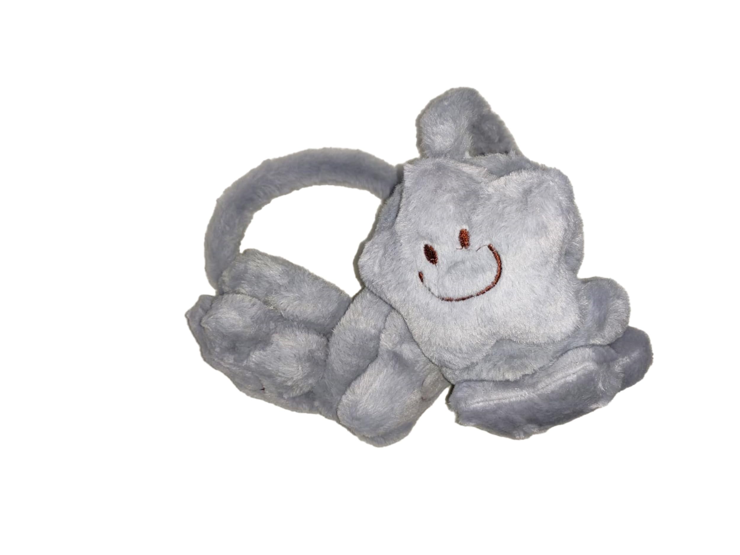 Ear Muffs for kids- Winter Ear Warmers - Soft & Warm Cable Knit Furry Fleece Earmuffs - Ear Covers for Cold Weather 6 Different Colors Avilable-image-7