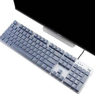 Keyboard Cover Skin for Logitech K845 Mechanical Illuminated Keyboard, Logitech K845 Keyboard Protector Accessories Keyboard Cover-
