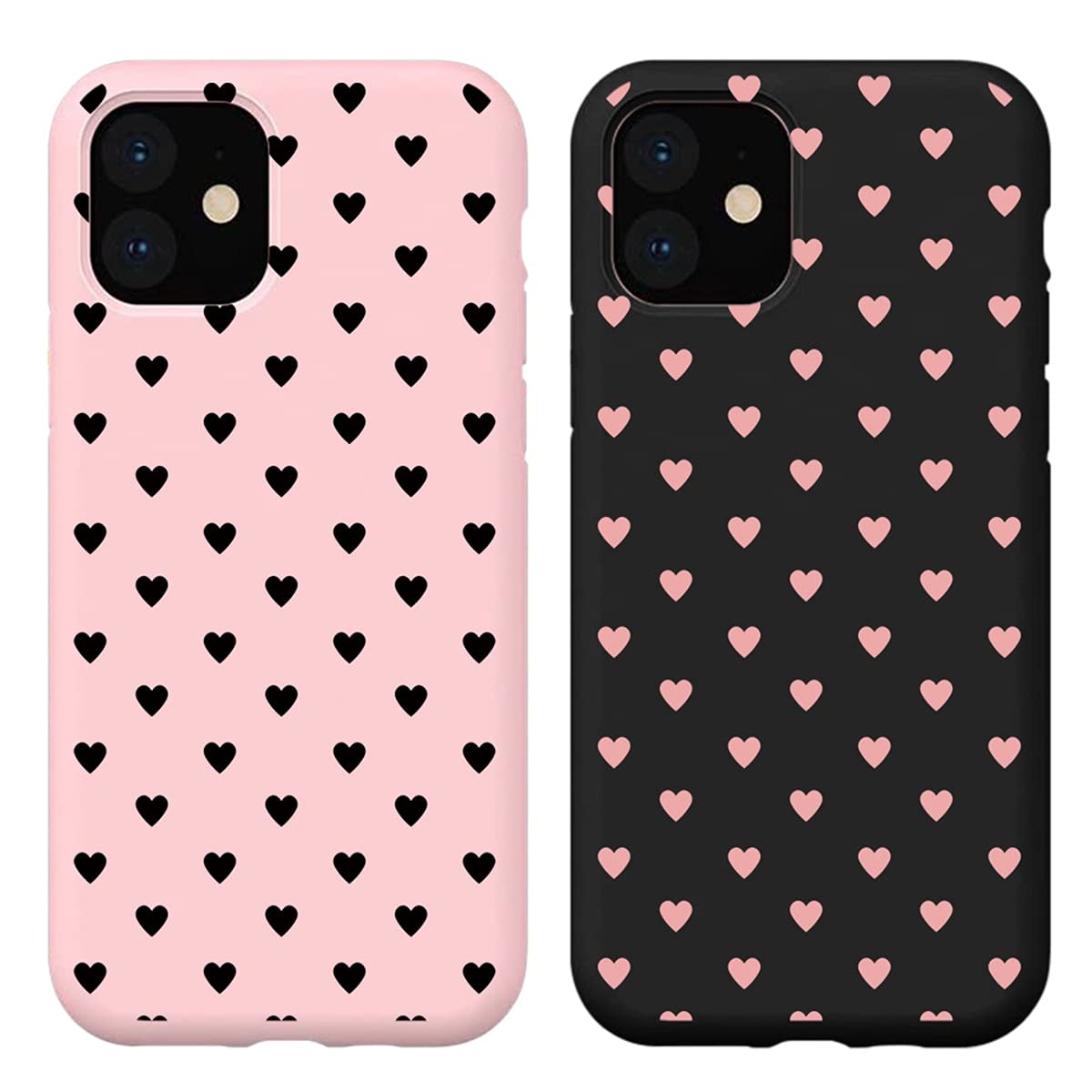 Yoedge 2 Pezzi Cover Per Xiaomi Redmi Note 10 5G – Silicone Morbido Opaco Con Fiori Margherita – Viola Chiaro/Rosa - 4