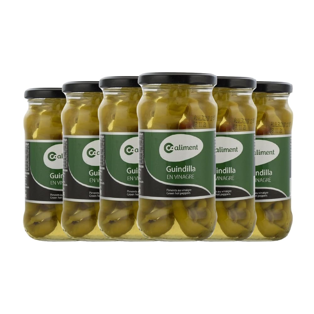 Guindilla en vinagre Coaliment 340 g x 6 frascos. Total 2.04 kg