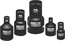kit de adaptadores de soquete de impacto NEIKO 30249A, 5 peças