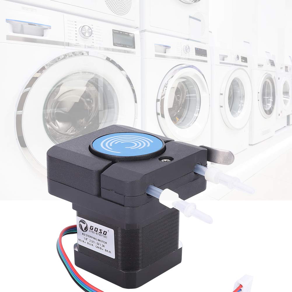 Denash 42 Stepper Motor Anticorrosion Peristaltic Pump Dosierpumpe 6-24 V, Kompakte Größe und Wearresistant für -Projekte