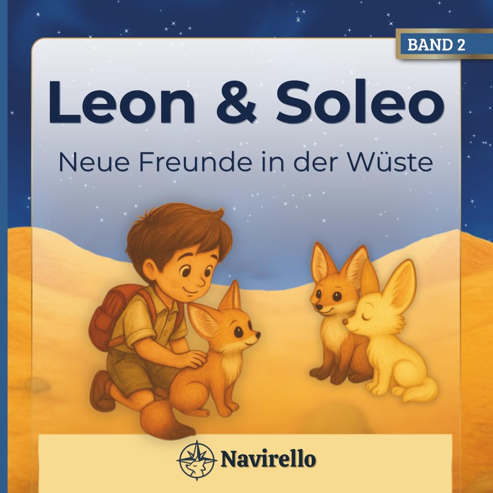 Leon und Soleo – Neue Freunde in der Wüste: Ein Kinderbuch über Freundschaft, Mut und Abenteuer in der Wüste