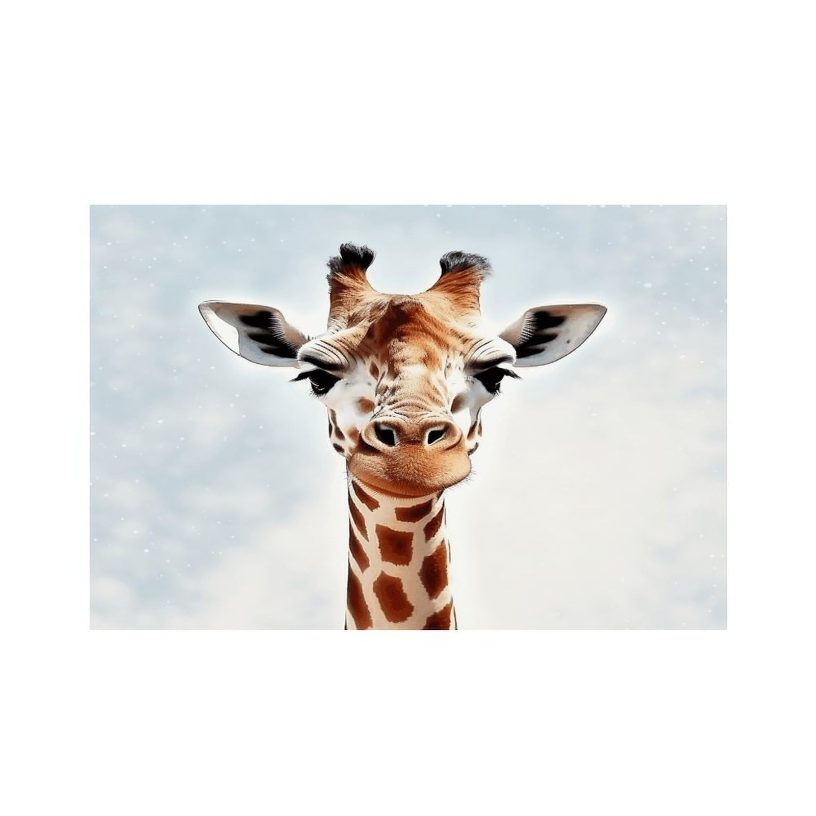 Clever Giraffe Placemats Non-Slip Heat Resistant Table Mats Flax Washable Cloth Place Mats Easy to Clean Premium Placemat for Kitchen Dining Table Decor Party Outdoor