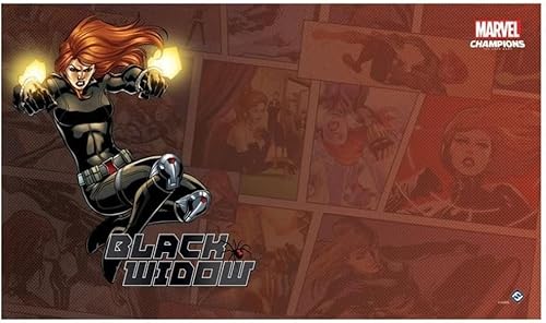Marvel Alfombra de juego Black Widow