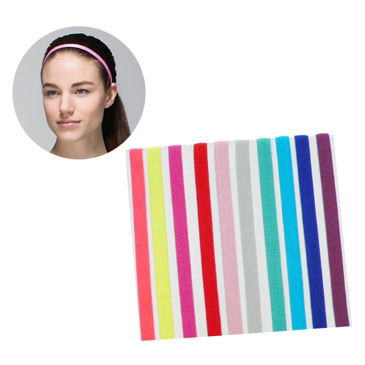 30 Pezzi Fascia A Prova Di Sudore Scrunchie Bandana Fascia Yoga Fascia Porta Freccette Fascia Sportiva Fascette Elastiche Per Calcio Fascia Sportiva Fasce Per Cavo