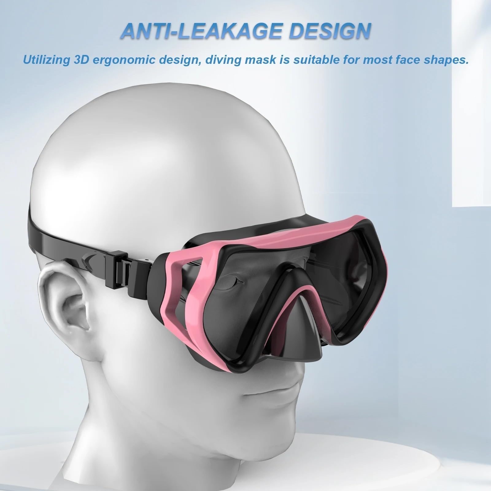 Maschera Snorkeling Mask Set maschera da snorkeling per bambini, maschera da nuoto per bambini, maschera da snorkeling per immersioni libere, occhiali da nuoto antiappannamento