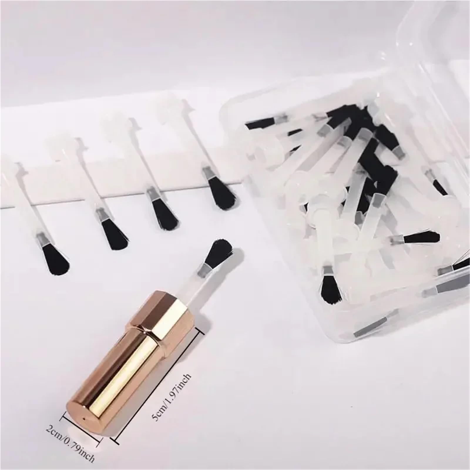 Pennelli unghie 66 pezzi/25 pezzi di pennelli for smalto for unghie, testine di ricambio, applicatori, strumenti for manicure per il Fai Da Te(66pcs set)
