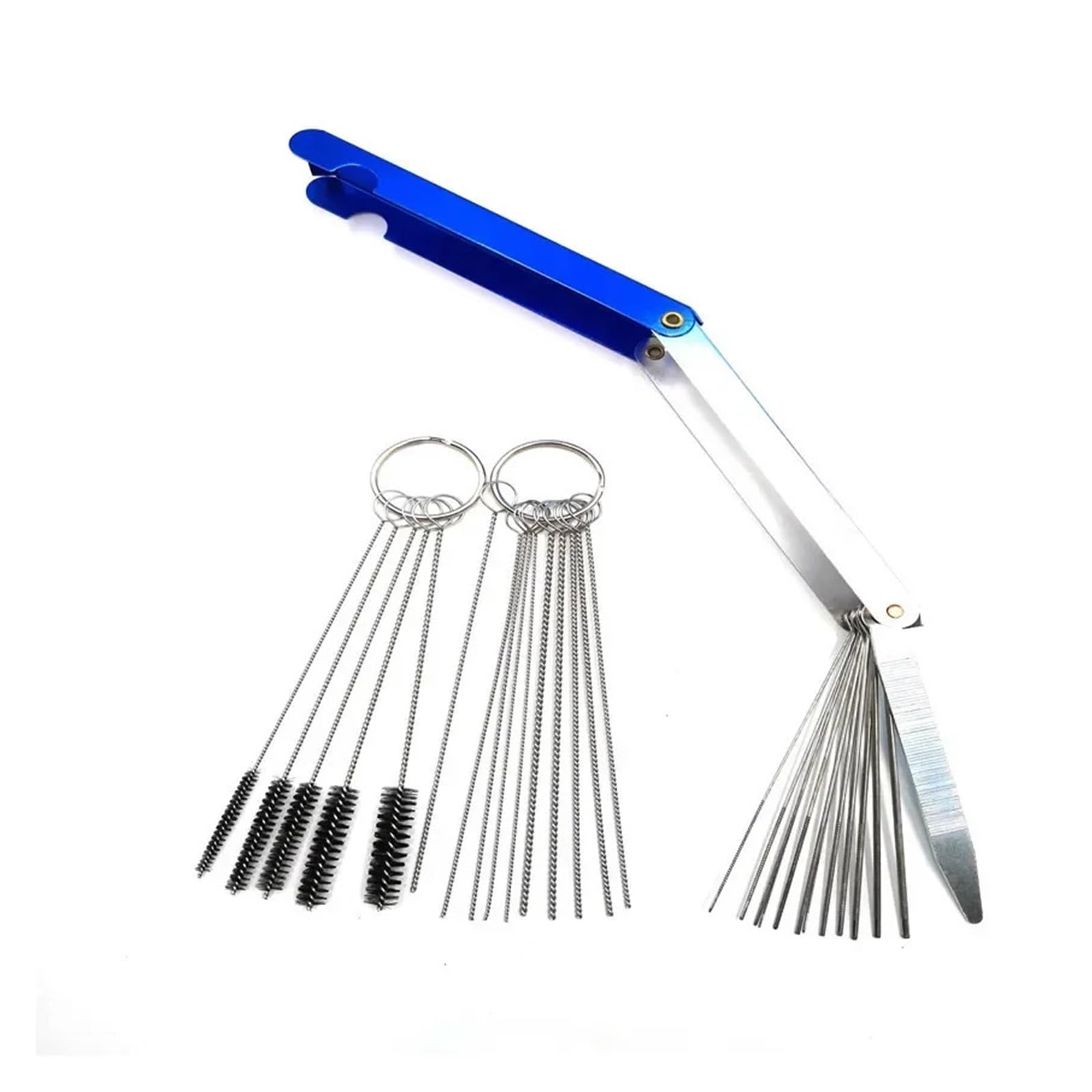 Motorcycle carburetor Carburetor Dirt Jet Remove Cleaning Needles Brushes Tools For Motorcycle ATV Welder Carb Chainsaw(Kit)