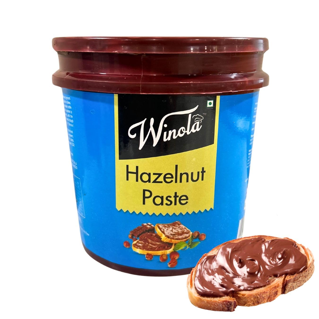 Winola Hazelnut Paste - Smooth & Creamy Hazelnut Chocolate Spread, Delight for Spreading, Baking, Desserts, and Gourmet Recipes - Perfect for Breakfast, Snacks, and Treats (1 kg) (B08D6K2DLK) Amazon Price History, Amazon Price Tracker