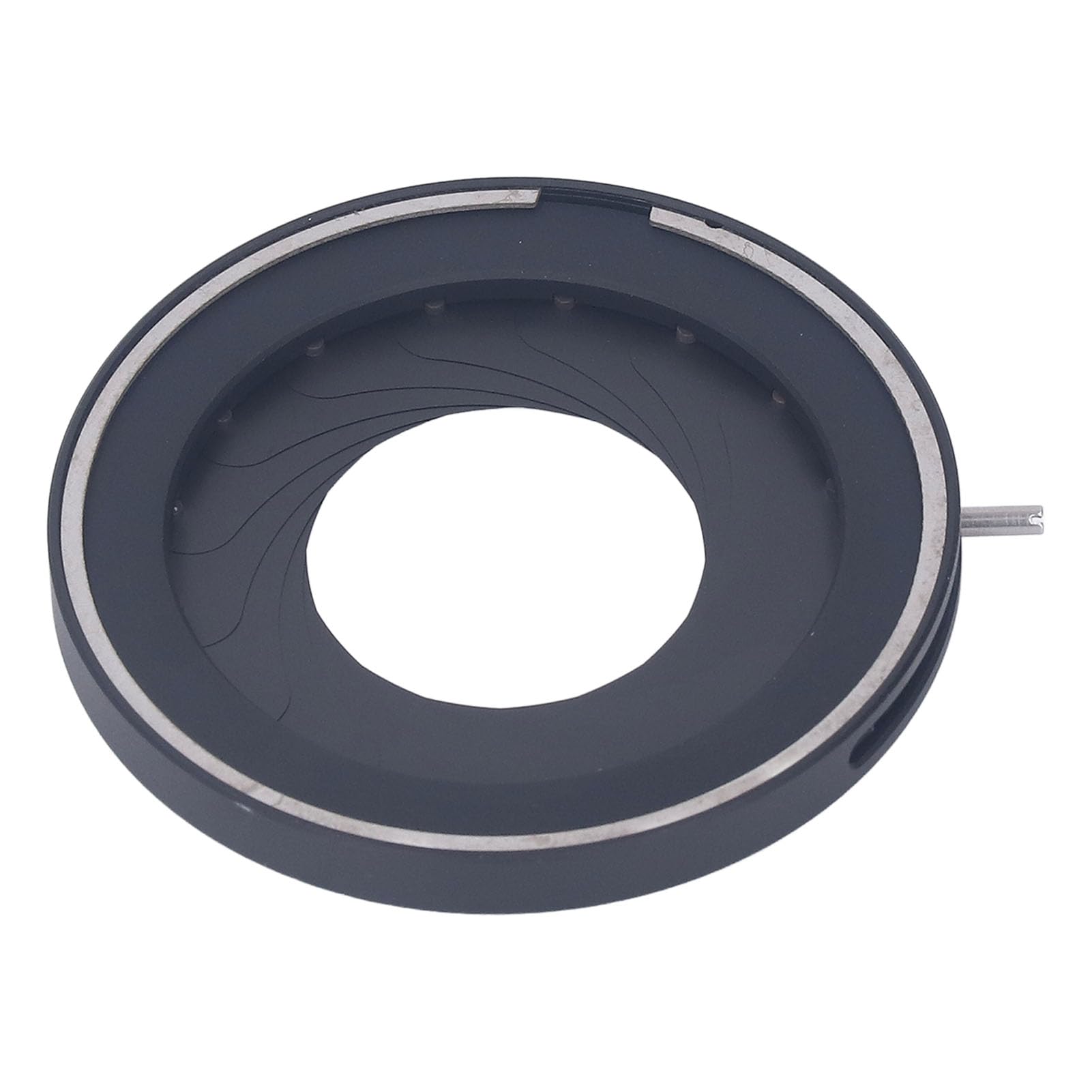 Tbest Apertura Regolabile 2 44mm Diaframma Leggero in Lega di Alluminio Manuale Meccanico per Accessorio per Microscopio per Fotocamera Fotografica