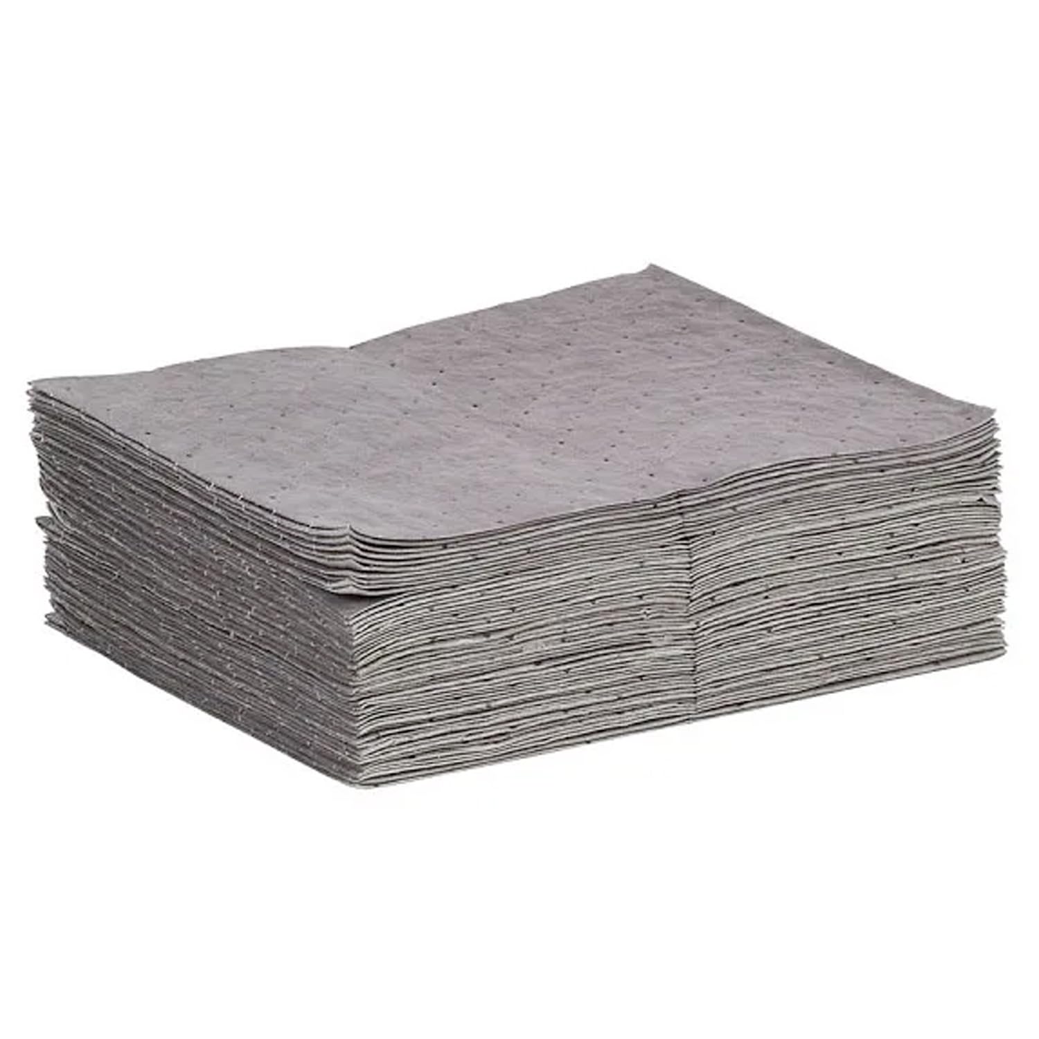 Universal Sorbent Pads Oil Absorbent Pads Water Absorbent Mat 20-Pack Garage Floor Mat Spill Kit Absorbing Pads for Water and Oil (Absorbent Pads 20-Pack)