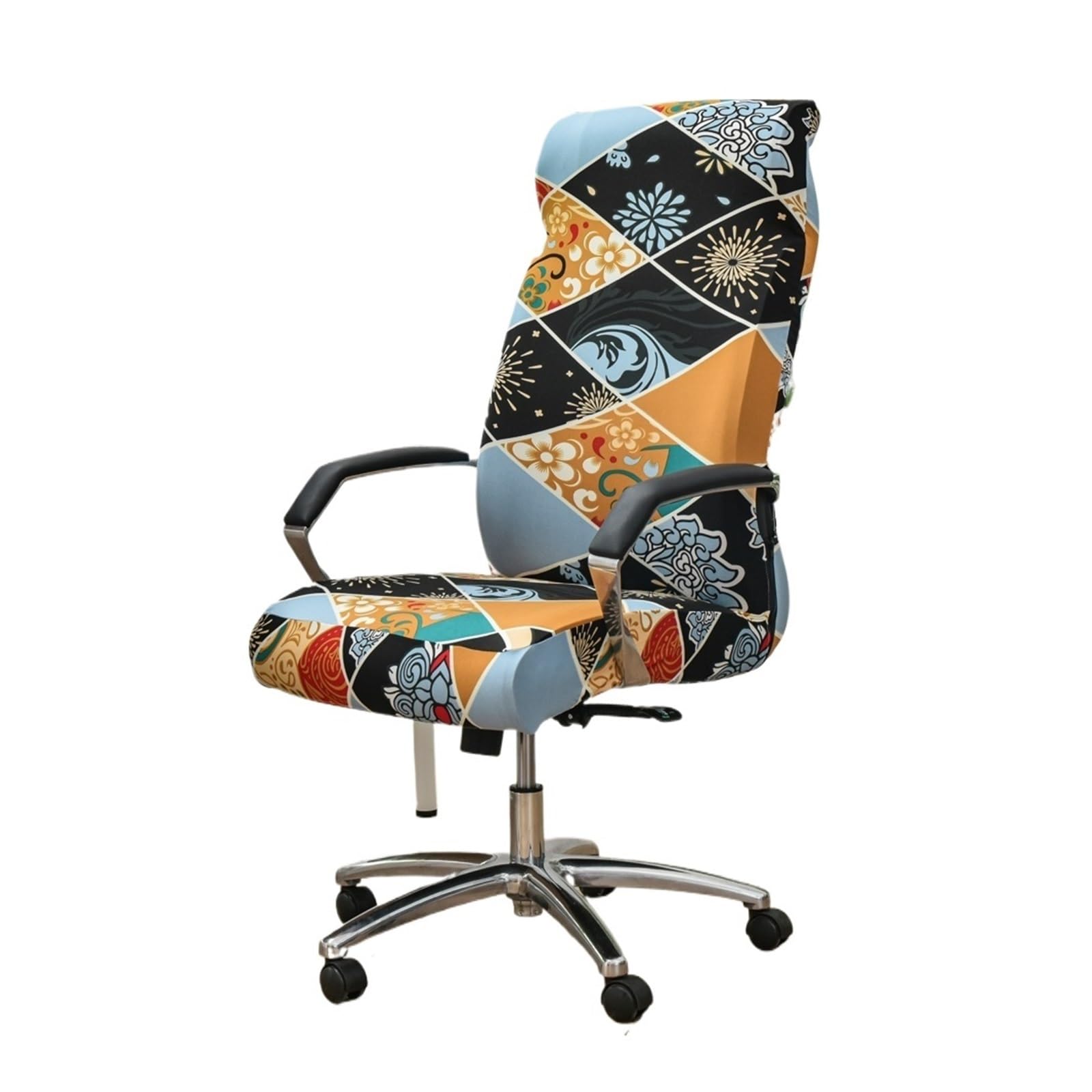 RYQZHHY Chair Cover Elastic Office Chair Cover With Back Computer Seat Case Spandex Gaming Chairs Slipcover for Armchair