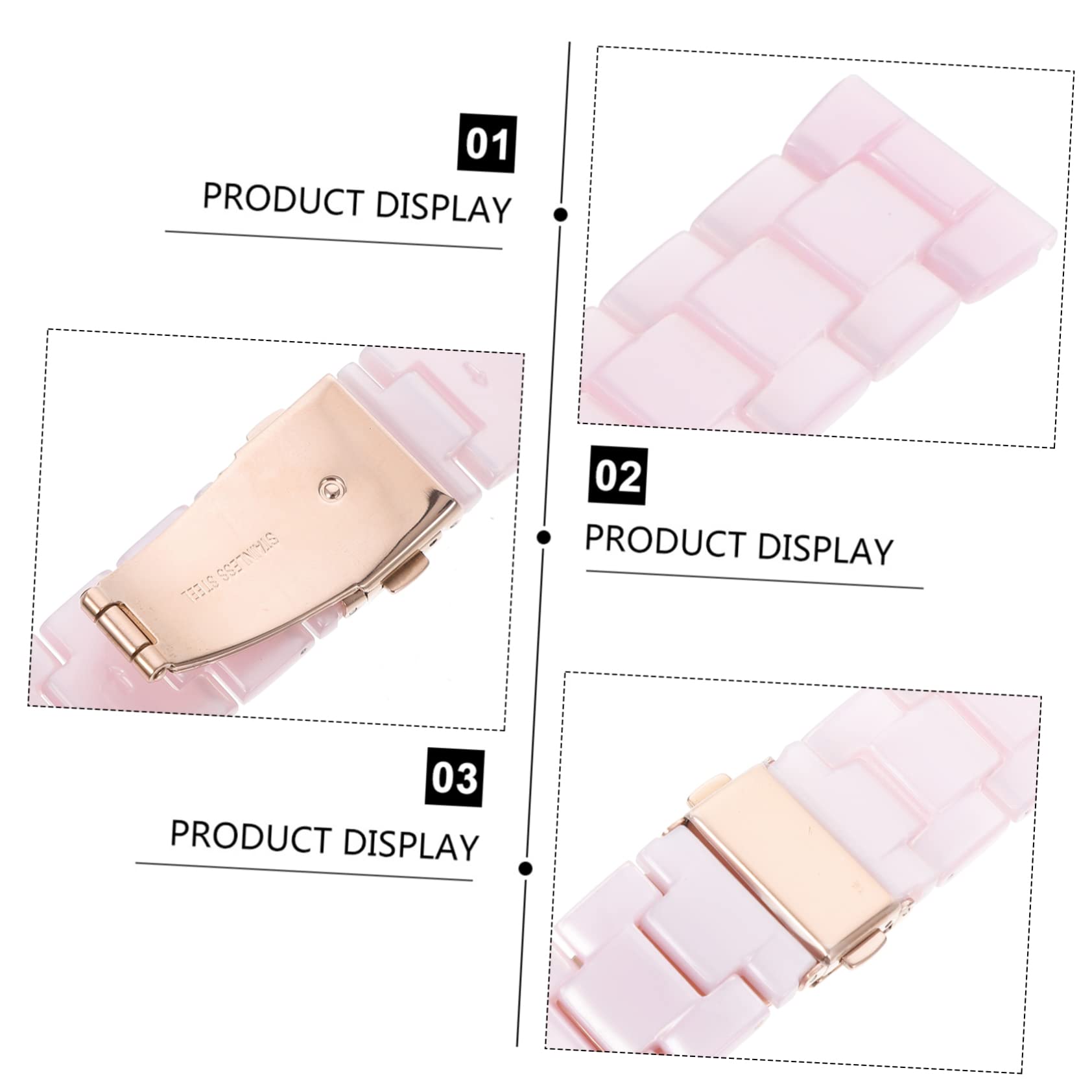 Operitacx Bracelet De Montre Résine Pour Montre Connectée Watch Élégant Et Pratique Pour Design Et Confort Optimal