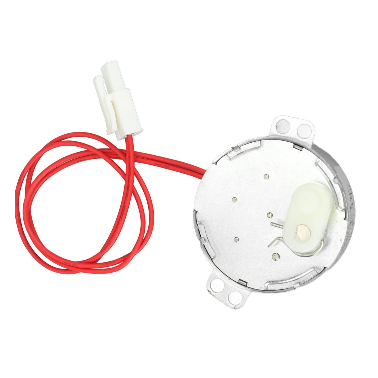 Fdit Moteur de Retourneur D'oeufs, 48 ​​Moteurs de Retournement D'oeufs avec Une Ligne Terminale Petit Moteur D'incubateur Turner Rotator Moteur D'incubateur pour Poulets Canards Oie (12v)
